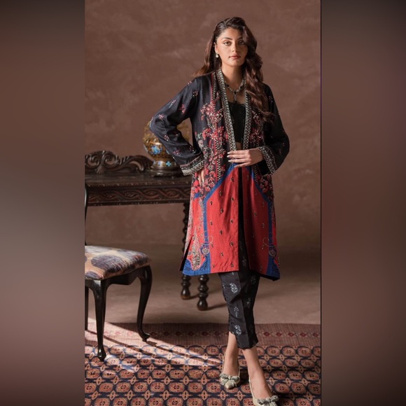 NWT 3 piece Kimono Dress- size large - Picture 1 of 6